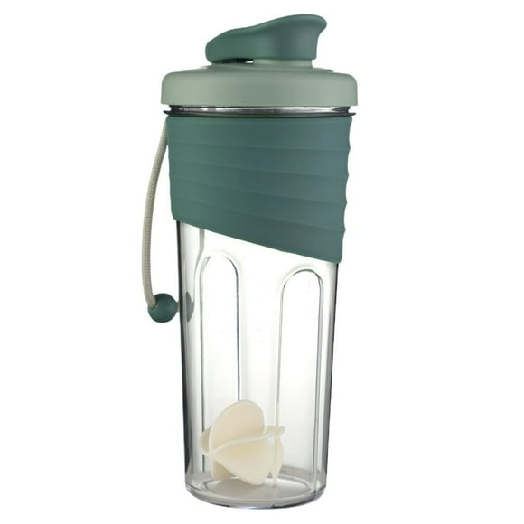 DEBGFS Water Cup Protein Shake Bottle 700ml Leakproof Protein Shaker Bottle Portable Mixer for Workout Gym More,Blue