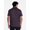 thumbnail image 3 of Birdie Bound Melange Print Golf Polo Shirt, Men's Sizes XS-4XLT, 3 of 5