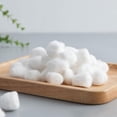 thumbnail image 1 of 500 g de bolitas de algodón para maquillaje, bolitas de algodón desengrasantes para uso doméstico en salones de belleza, 1 of 5