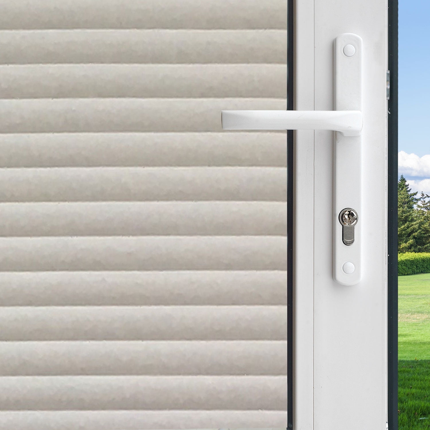 (4 pack) Gila 36.0" x 78.0" Decorative Faux Blinds Window Film