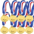 thumbnail image 3 of ColoMX Medallas de fútbol de 12 PCS Medallas decorativas de fútbol medallas creativas de juego de fútbol, 3 of 8