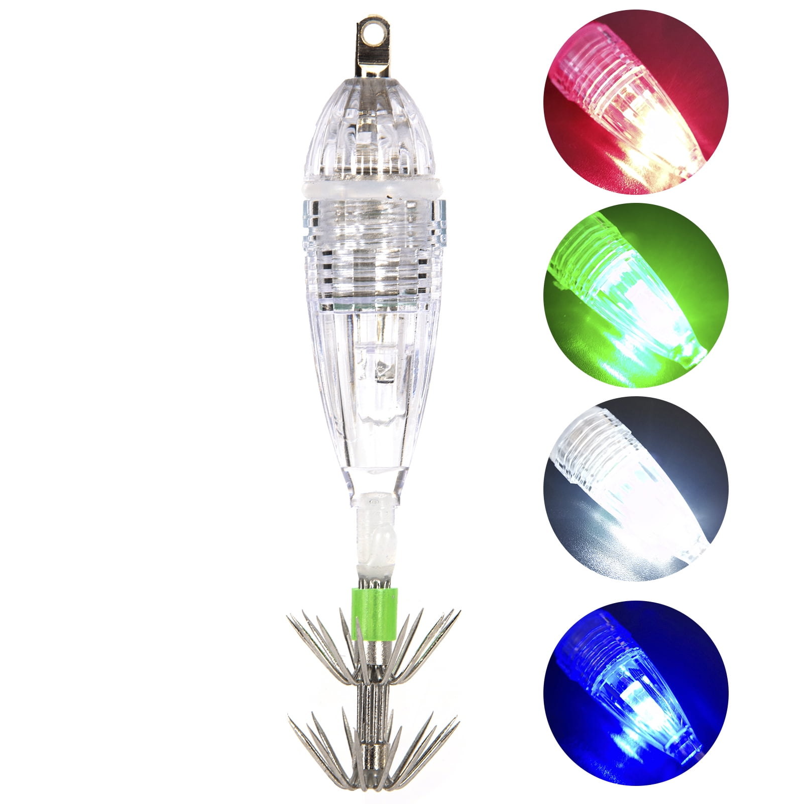 Details about   Durable Sea Fishing Freshwater Underwater Attracting LED Lure Light Equip W/Hook 
