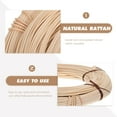 thumbnail image 4 of KONTONTY 1 Roll of Rattan Repair Material with Khaki Color for Handicraft Enthusiasts Chair Repair, 4 of 8