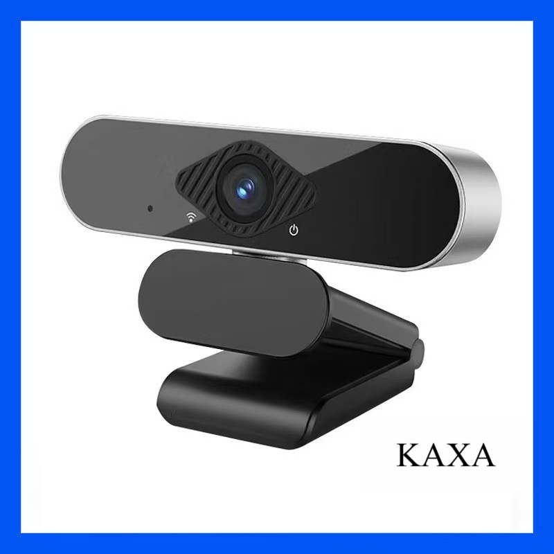 KAXA Camera-760P HD Webcam with Auto Lighting and 360°Rotation
