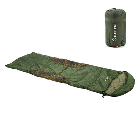 Warmth Insulation Sleeping Bag Zippered Sleeping Bag Envelope Sleeping Sack Outdoor Camping Climbing