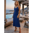 thumbnail image 2 of Vestido De Mujer Midi Casual Stretch Para Diario Y Salida, 2 of 5