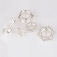 thumbnail image 6 of Jiaroswwei 1Pc Unisex Lotus Flower Ear Plug Double Flare Gauge Expander Piercing Jewelry, 6 of 8