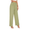 thumbnail image 4 of Txlixc Pantalones de Negocios de alta cintura de color sólido de moda Txlixc moda, 4 of 7