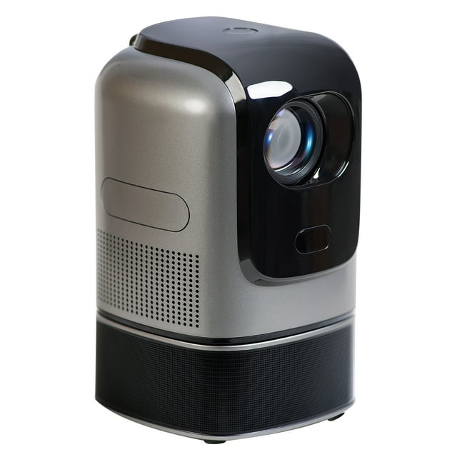 Mistaha HD Android Projector with Electronic Focus and Wireless Connectivity - TS-1 1080P Projector (Adjustable) 1 + 32G Memory 240 Lumens/4K Decoding/Android 9.0/Keystone Correction/Stereo