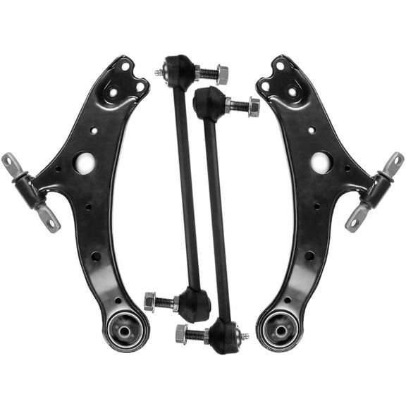 SCITOO 4pcs Front Suspension Kit Lower Control Arm Sway Bar Link Fit 02-03 For Lexus ES300 04-06 For ES330 05-12 For Toyota Avalon 02-06 For Camry 04-07 For Highlander 04-08 For Solara