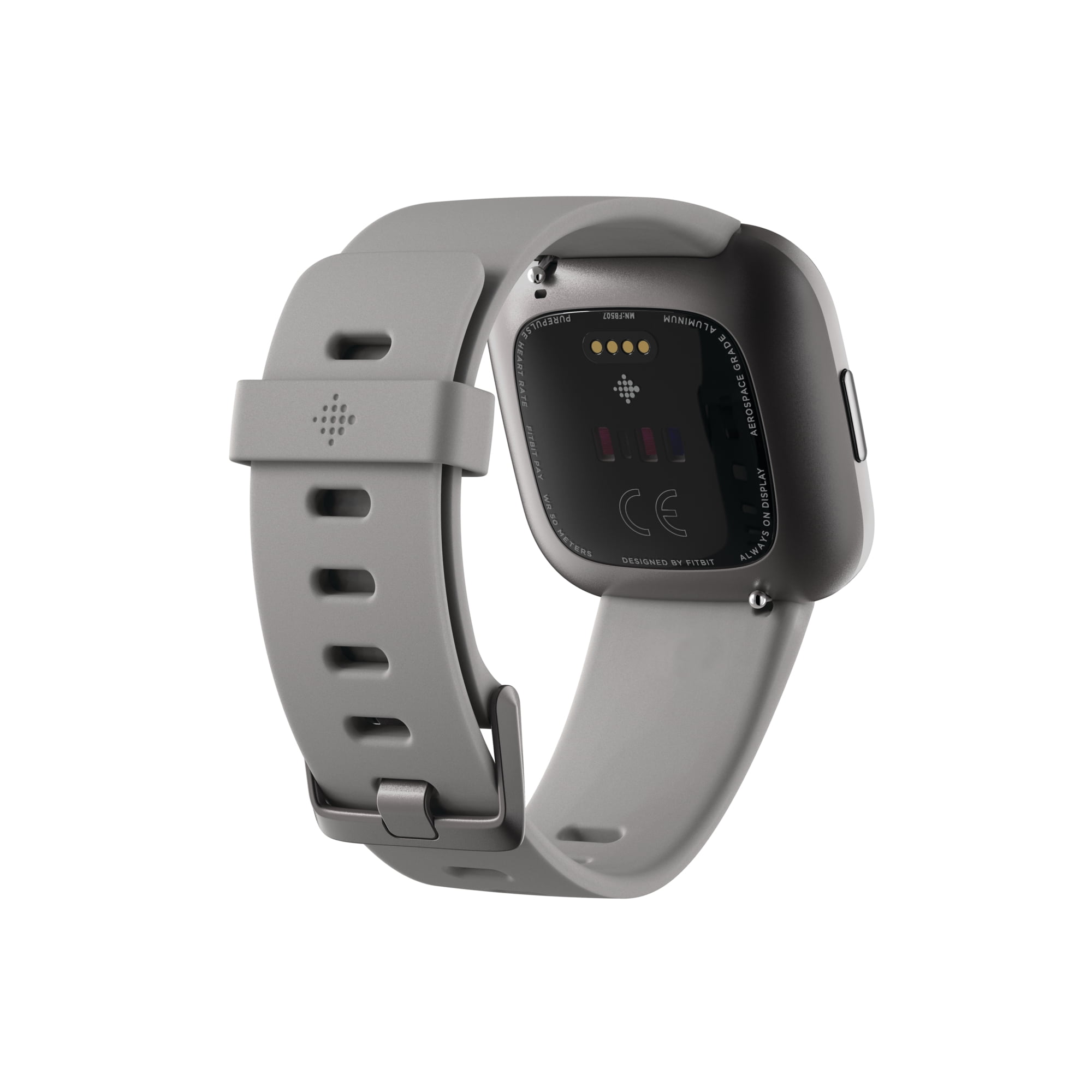 Fitbit Versa 2 Health & Fitness Smartwatch - Stone/Mist Grey Aluminum