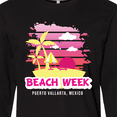thumbnail image 4 of Inktastic Beach Week Puerto Vallarta Mexico with Palm Trees Long Sleeve T-Shirt, 4 of 5