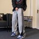 thumbnail image 3 of Pantalones anchos, rectos, holgados y holgados de otoño e invierno para hombre, pantalones casuales punk para hombre, tendencia, licra, ropa de calle clásica, poliéster, oferta, 3 of 5