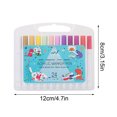 thumbnail image 3 of DPTALR 60ml Mark Pen Opaque Watercolor Pen Children's Acrylic Pen Color Brush, 3 of 9