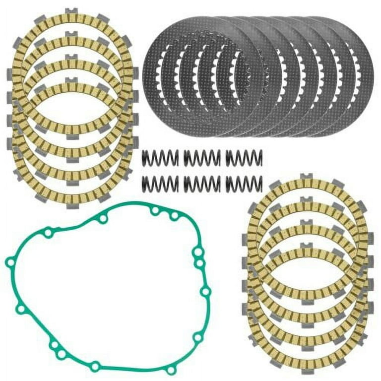 Clutch Friction Plates & Gasket Kit for Kawasaki Ninja ZX-6R