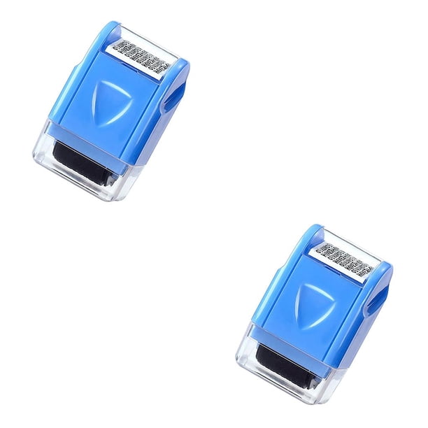 Protección de Sello de rodillo Injueey antirrobo color Azul 2Conjunto