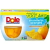 (8 Pack) Dole Fruit Bowls, Mandarin Oranges in 100% Fruit Juice, 4 Ounce (4 Cups)