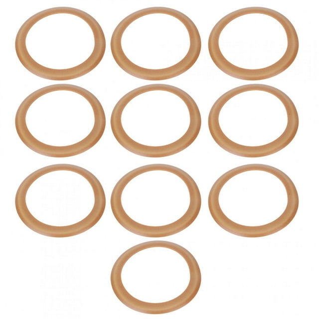 Rubber Piston Ring, Easily Durability Wear Resistance Pump Piston Rings, Pneumatic Components 1500W for Pneumatic Equipment Air Compressor