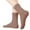 X2 Brown, variant on Ticikt V-Toe Flip-Flop Socks Tabi Split Toe Wool Thermal Split Toe Stockings for Winter Warm Lined Tights with Grip Comfortable Mid Calf Socks