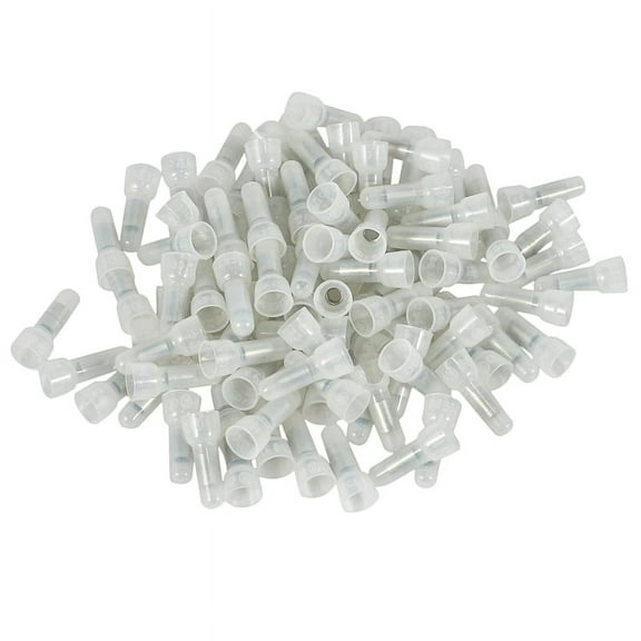 100pcs Nylon Closed End Cap Insulated Connectors Wire Crimp Terminal 16-14 AWG