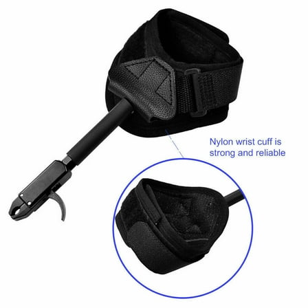 Cocobaby Archery Quick Shot Releas Aid Caliper Shooting Trigger Wrist Strap Compound Bow