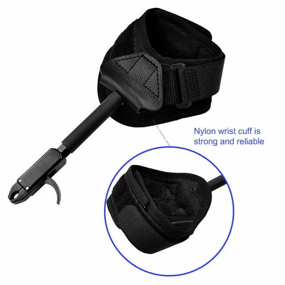 Cocobaby Archery Quick Shot Releas Aid Caliper Shooting Trigger Wrist Strap Compound Bow