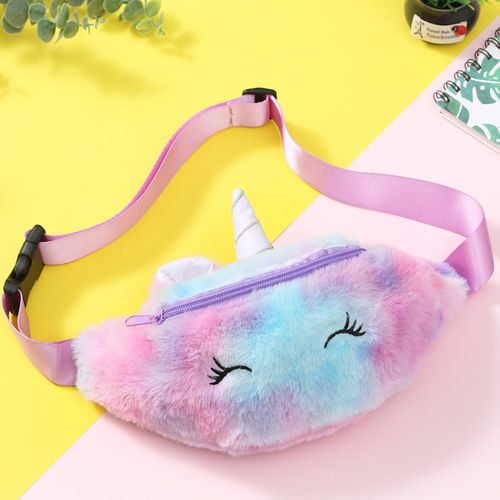 Kaboer - KABOER Unicorn Girls Plush Fanny Pack Unicorn Waist Bag Kids  Sports Camping Belt Bag Gift - Walmart.com - Walmart.com