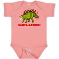 thumbnail image 3 of Inktastic Santa-Saurus Christmas Dinosaur Boys or Girls Baby Bodysuit, 3 of 5