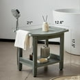 thumbnail image 2 of Banco de ducha KaimuBench HDPS gris impermeable con almacenamiento, 2 of 6