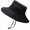Black, variant on Foldable Outdoor Sun Bucket Hat, UPF 50+ UV Protection Wide Brim Breathable Fishing Hiking Cap for Women Men