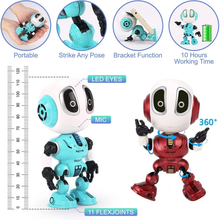 Robot Toys for Boys Kids Toddler Robot 3 4 5 6 7 8 9 Year Old Age Xmas Cool  Gift