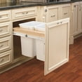 thumbnail image 2 of Rev-A-Shelf Top Mount Double Pullout Under Cabinet Trash Can, 35 Qt, 4WCTM-21DM2-162, 2 of 8