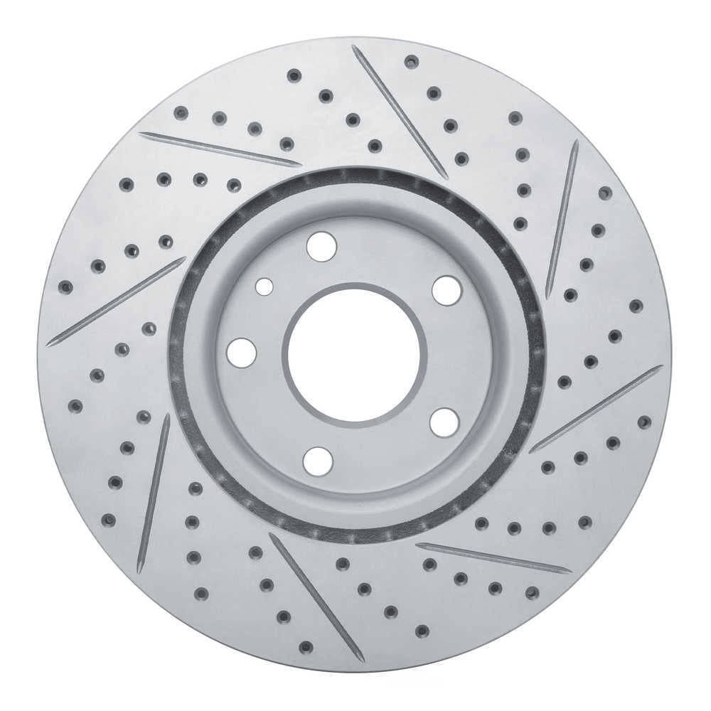 Dynamic Friction Company 830-47050L DFC Geoperformance Rotor - Drilled and Slotted