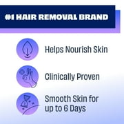 Nair Men Body Cream Hair Remover, Body Hair Removal Cream, 12 oz (2 pack)