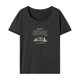 thumbnail image 1 of Camiseta de mujer Strade Fareast Limited Trajes de verano Camiseta de cuello redondo Gris, 1 of 7