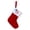 B, variant on 8-Inch Red Monogram Christmas Stocking with Initial Letter A - Cable Knit Design and White Alphabet Decor for Family Fireplace Hanging