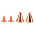 thumbnail image 2 of Punk Cone Spikes,100 Sets Punk Cone Punk Cone Studs Metal Rivet Spikes Elevate Your Experience, 2 of 12
