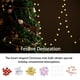 thumbnail image 3 of Bolas de árbol de Navidad Bewildely 12 piezas en forma de corazón color Oro, 3 of 6