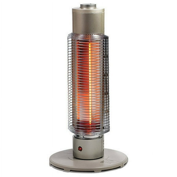 MegaHeat Graphite Electric Tower Heater, Instant Heat, Energy Efficient 420W, Champagne