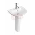 thumbnail image 1 of Esatto ® Econokit Gamba Lavabo Con Pedestal Llave Y Desagües ESATTO LAVABO CON PEDESTAL PARA BAÑO, 1 of 4