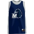 thumbnail image 2 of Men's GameDay Greats  Blue Monmouth Hawks  Lightweight Basketball Jersey, 2 of 4