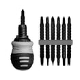 thumbnail image 2 of Ratchet Screwdriver Adjustable Length Flexible for Electrician Toolbox Cars kusrkot Destornillador de trinquete, 2 of 7