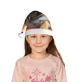 thumbnail image 5 of Fuzoiu French Bulldog In Sunglasses Print Santa Hat Christmas Hat for kids,Santa Hats with Pompom, Unisex Xmas Holiday Hat for Christmas New Year Festive Party Supplies, 5 of 6