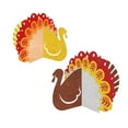 thumbnail image 4 of 2 Piezas de Centro de Mesa de Pavo con Purpurina para Acción de Gracias, Ideal para Cenar en Otoño., 4 of 9