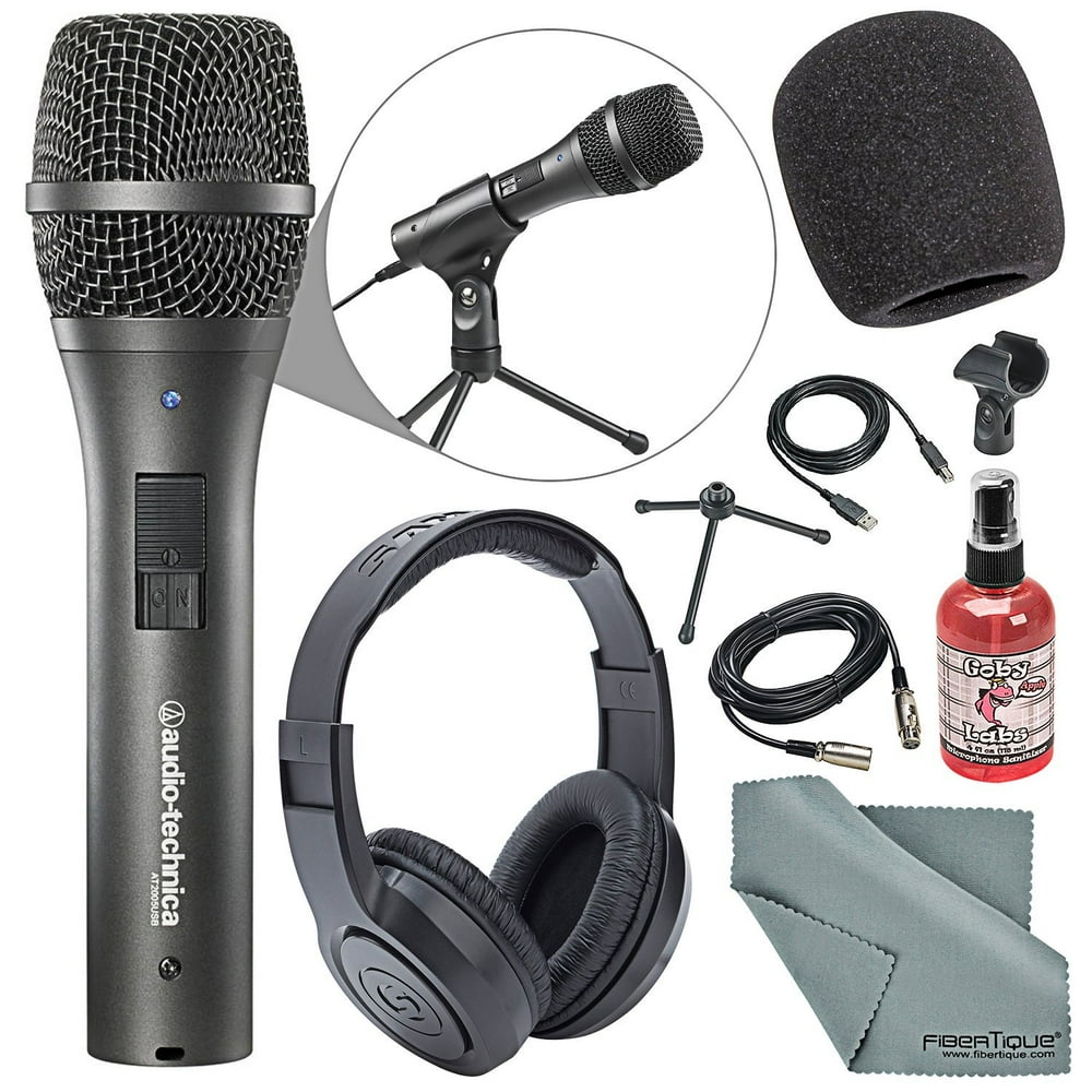 AudioTechnica AT2005USB Dynamic Microphone Podcasting Kit with