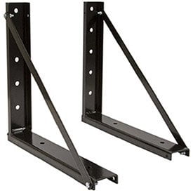 Shock Bracket Bolt Kit - Buyers Products 1701006B Mounting Bracket Kit (3inX18inX18, Bolted)