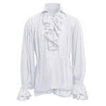 thumbnail image 1 of Chemise à Manches Longues Bandage Mode Haute Qualité Homme Gothique Blouse, 1 of 4