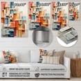 thumbnail image 4 of Designart "Constructed Horizons in Constructivism III" Constructivism Metal Art Living Room, 4 of 5