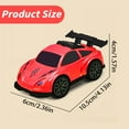 thumbnail image 3 of SSNTSY 1 PC Mini Car Toy Drift Vehicle Modle Pull Back Racing Car Friction Powered for Party Favors Goodie Bag Stuffers Sensory Die-Cast Toys, 3 of 8