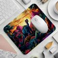 thumbnail image 2 of Dinosaur Square Desk Pad Mouse Pad, 8.3x9.8 Inch Non-Slip Rubber Bottom Printed Mousepad for Office and Gaming, 2 of 6